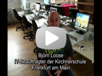 Björn Loose (IT-Beauftragter der Kirchnerschule)