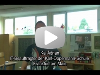 Kai Adrian (IT-Beauftragter der Karl-Oppermann-Schule)